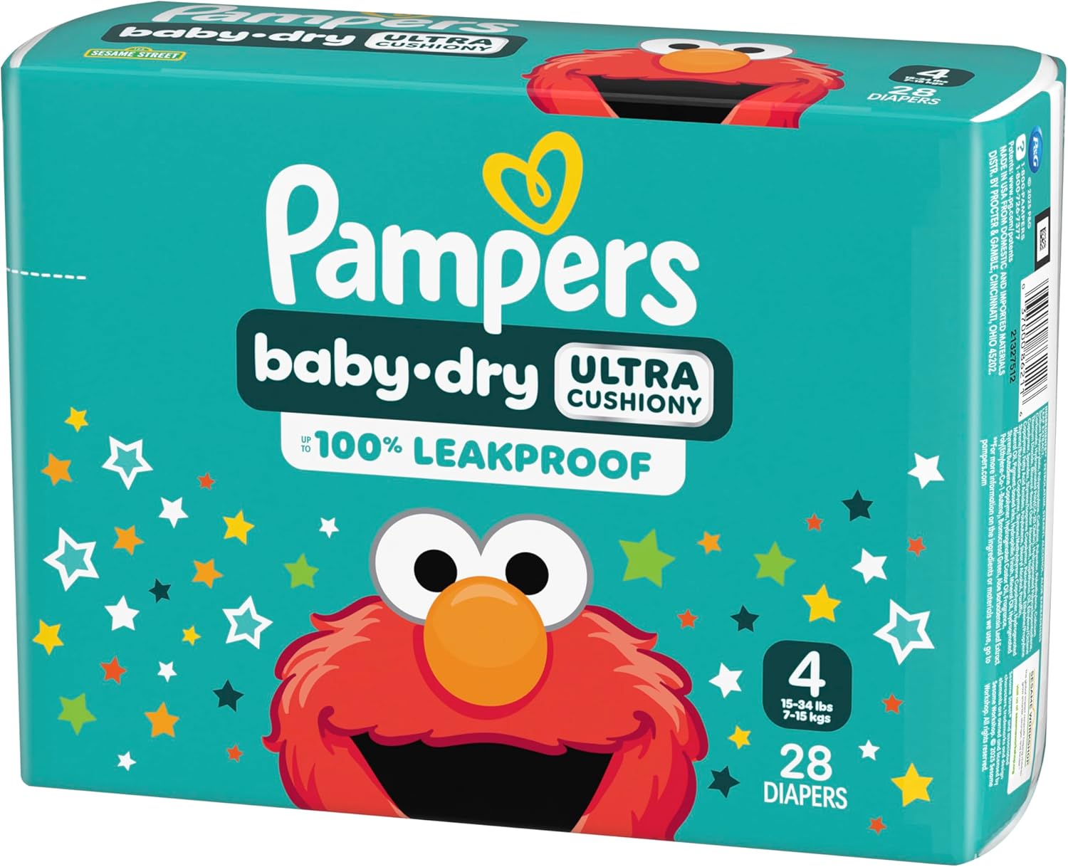 Pampers Diapers - Baby Dry - Size 4