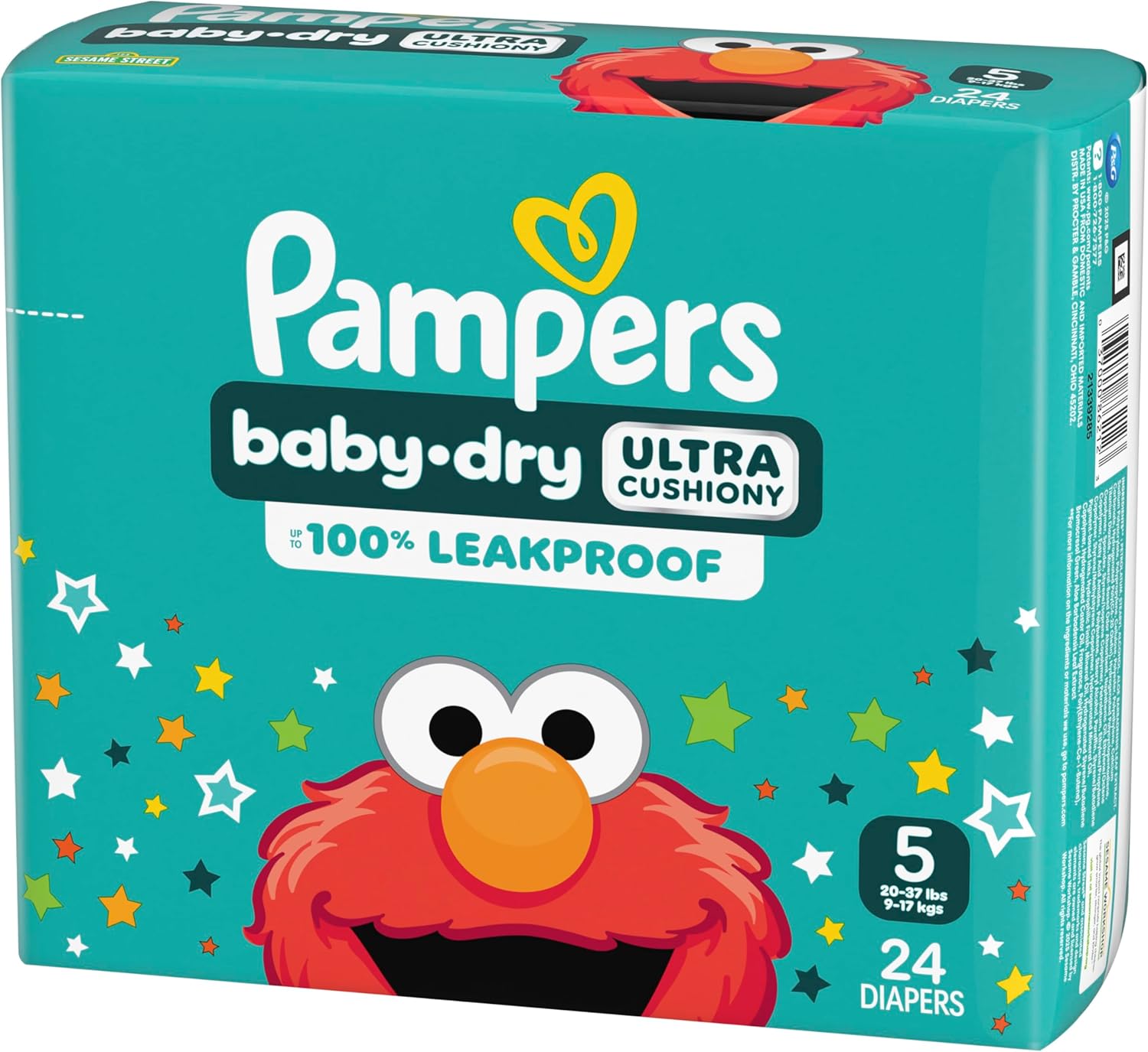 Pampers Diapers - Baby Dry - Size 5